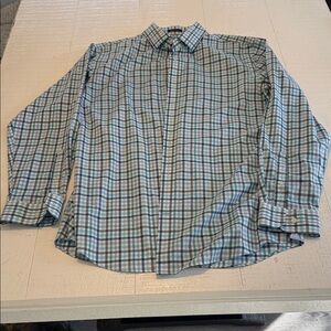 Banana Republic Multicolor Plaid Button Down Shirt